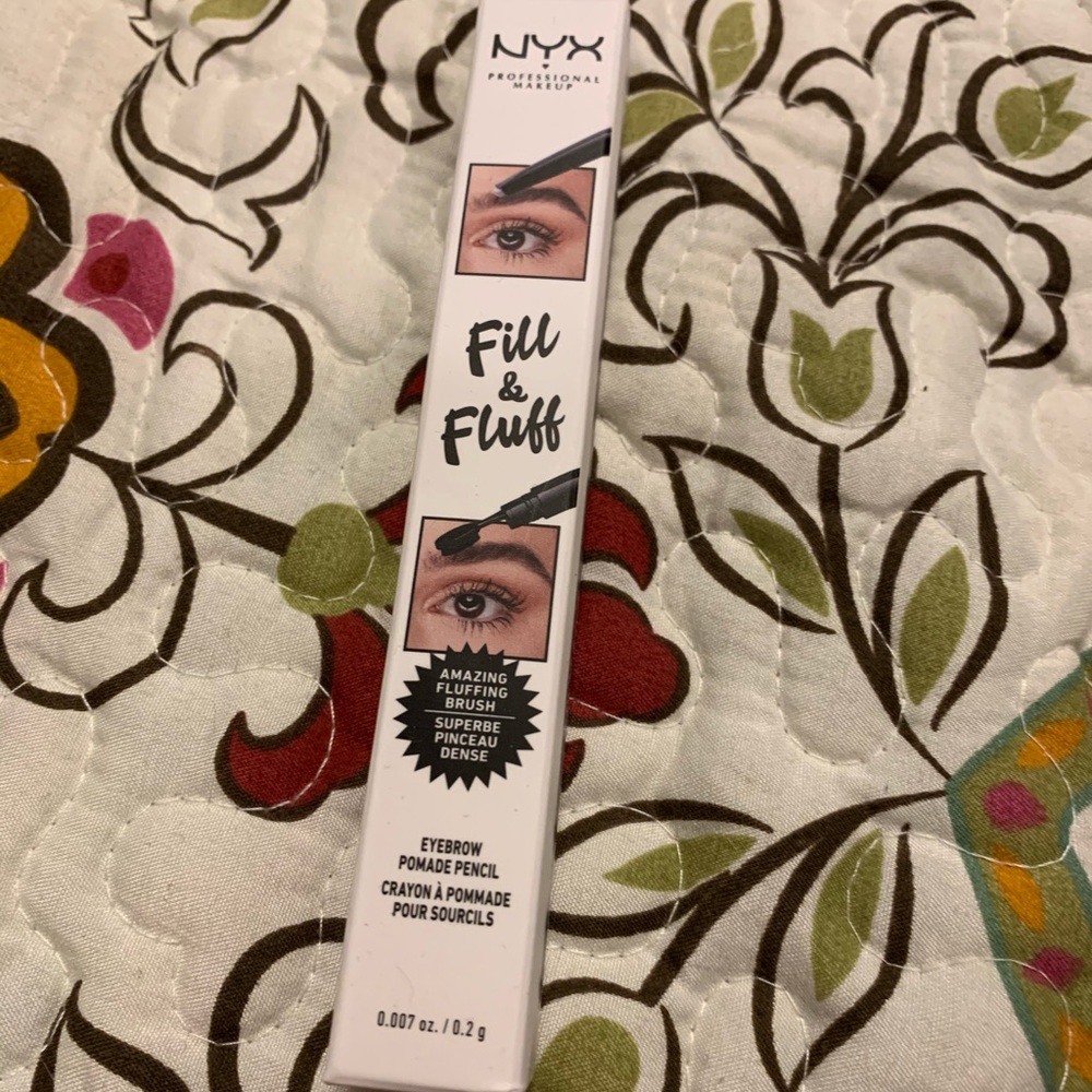 NIB NYX fill and fluff clear eyebrow pomade pencil